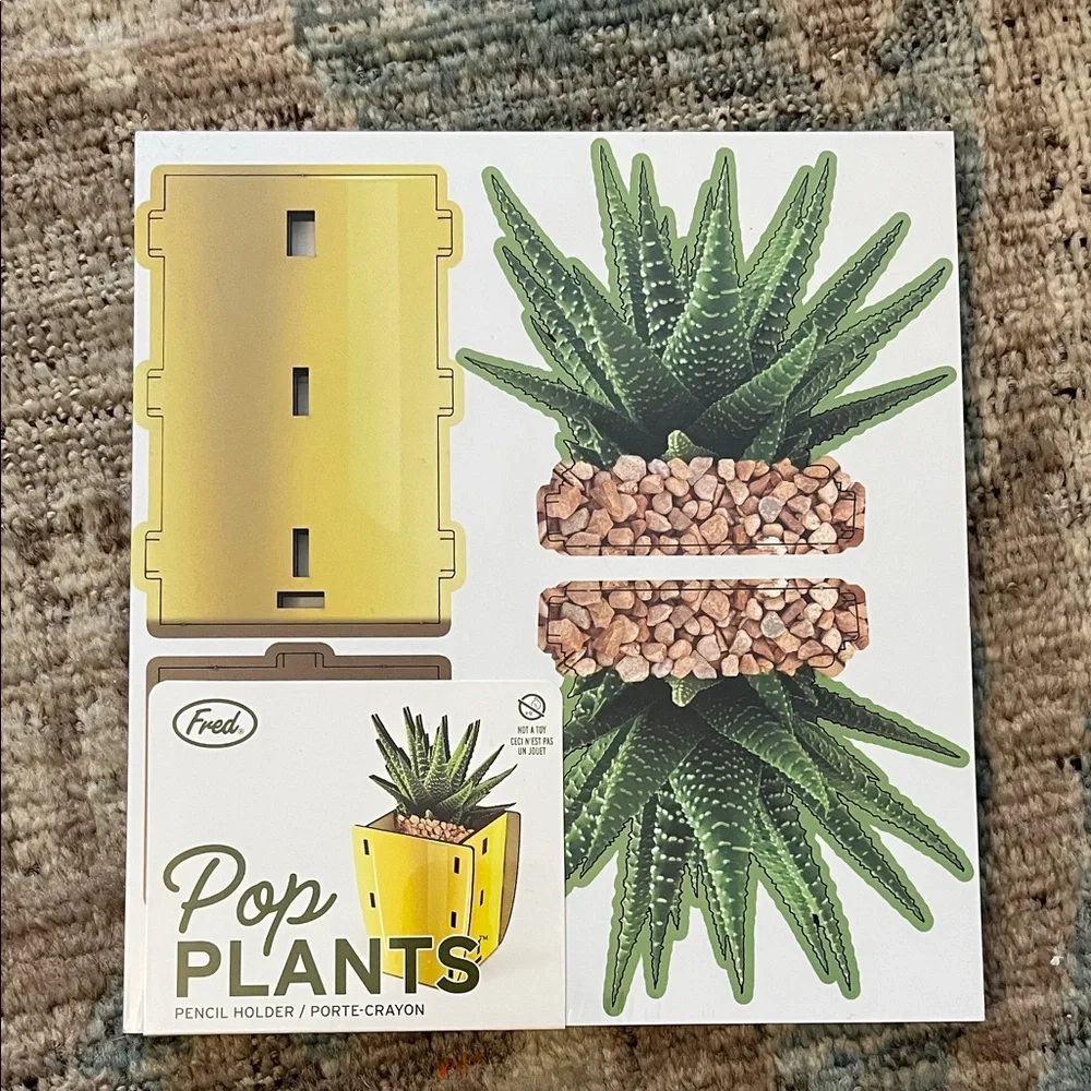 Pop Plants Pencil Holder